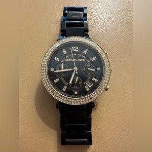 Michael Kors black dial watch